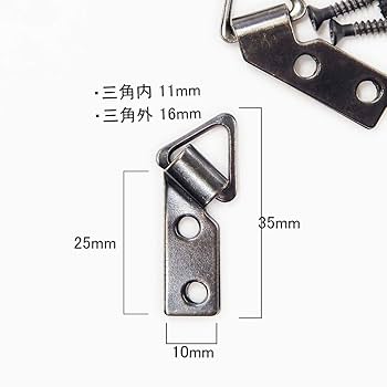 ヒートン額縁セット Amazon | 大仙 額縁 小物 吊紐用金具 Pカン 小 5パックセット